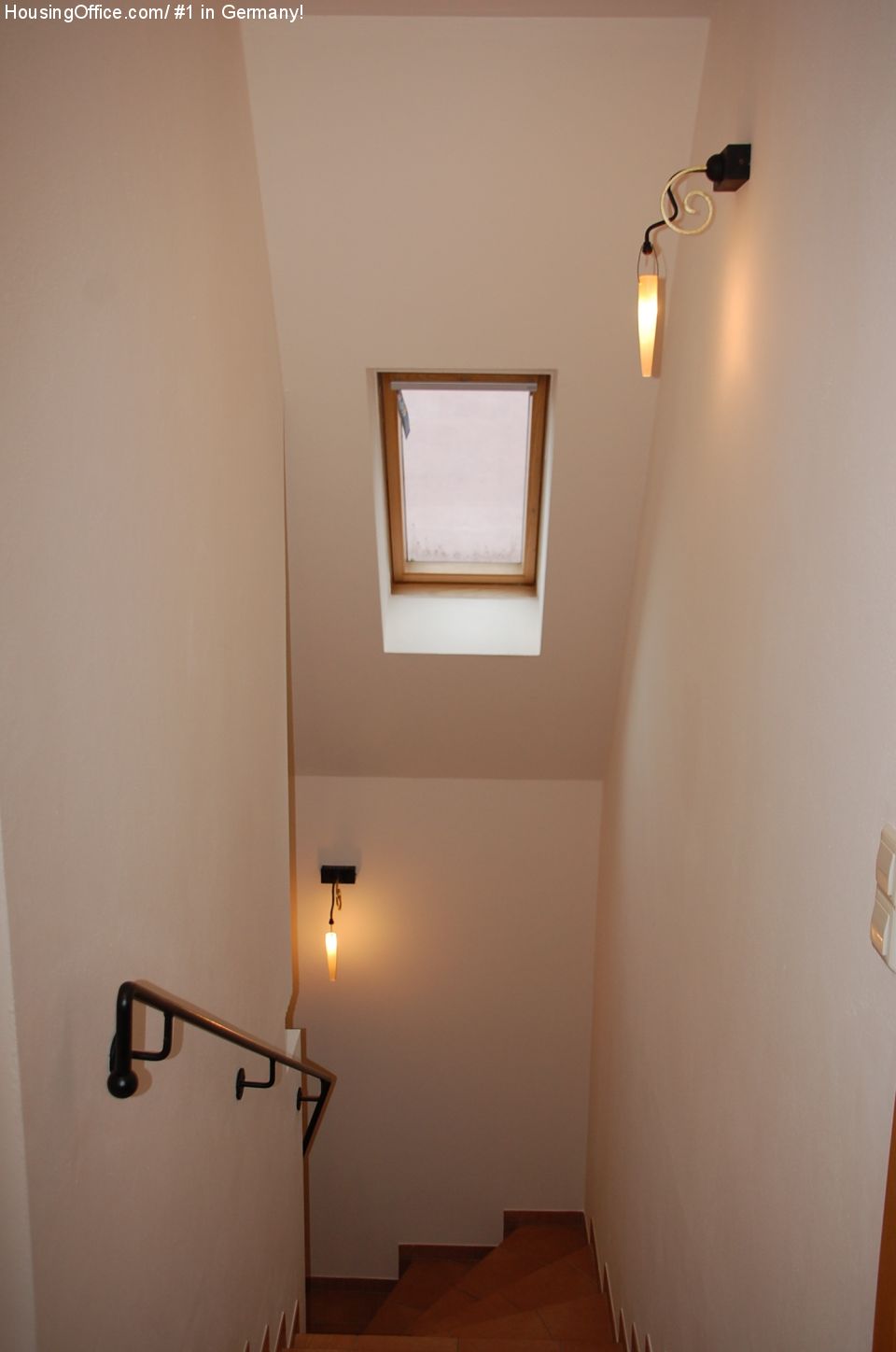 Treppe zum 2. Obergeschoss