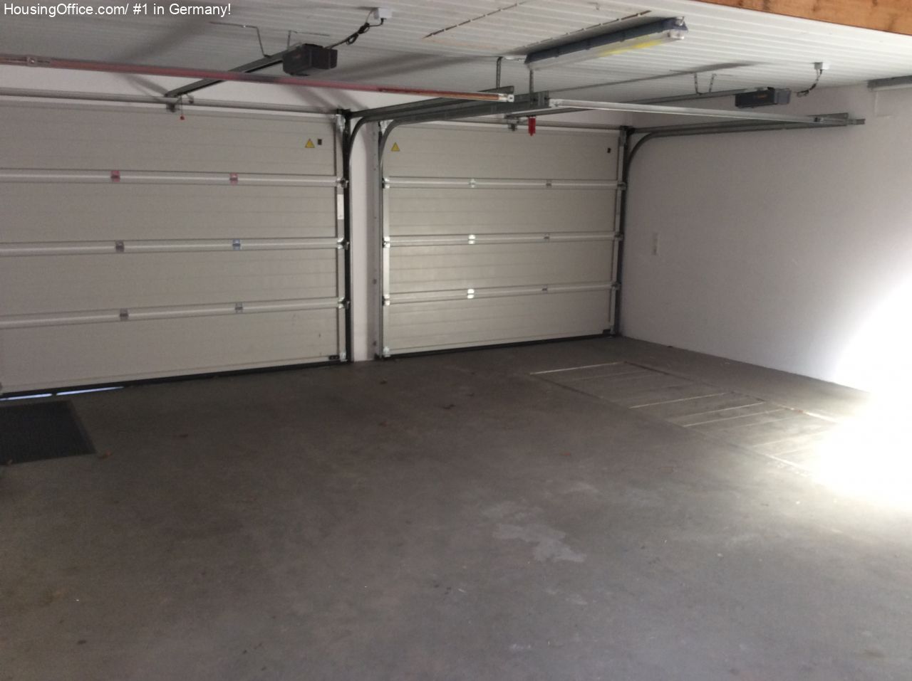 Double garage